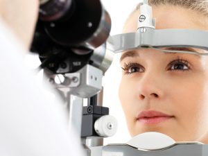 Adult eye exam